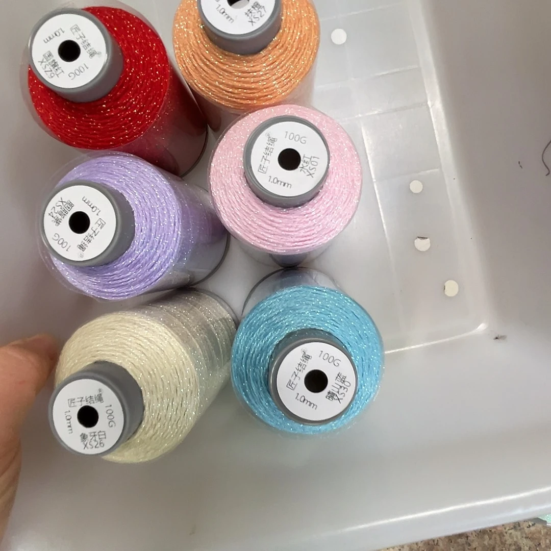 聚酯纤维1.0手搓棉100克象牙白青山蓝胭脂紫水红扶城国旗红