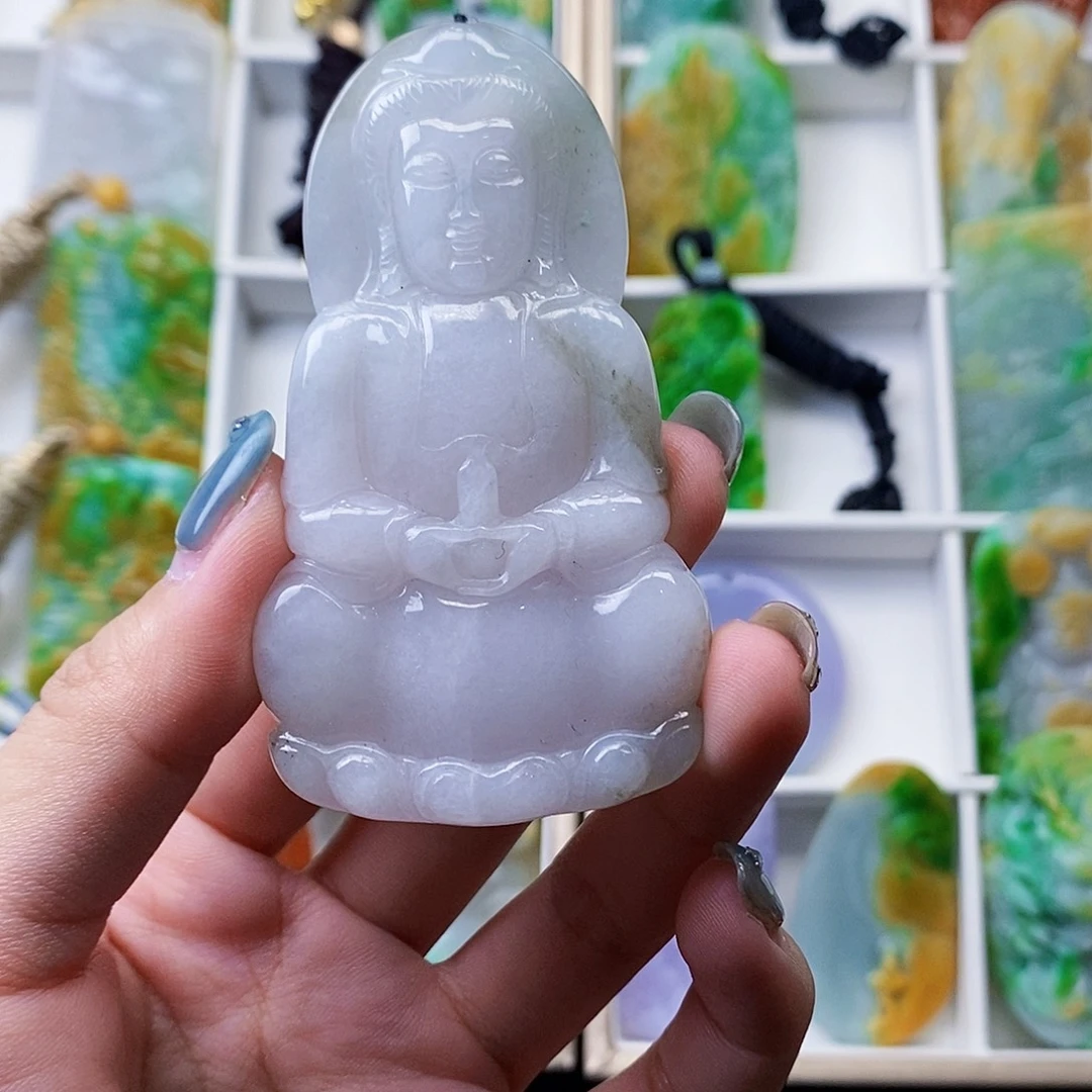 翡翠未镶嵌颈饰翡翠A货