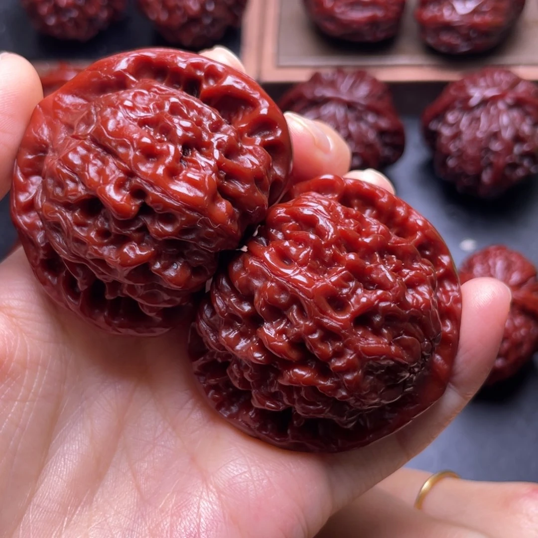 吊坠文玩核桃朝**拾官帽