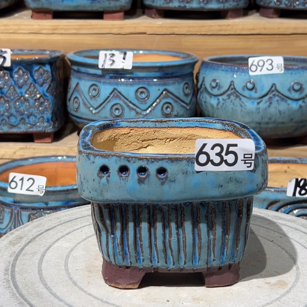 尚雅陶坊多肉花盆，内口径10.5高10