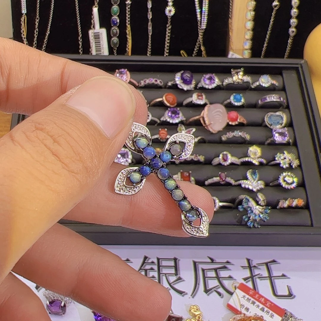 水晶珠宝半成品未镶嵌