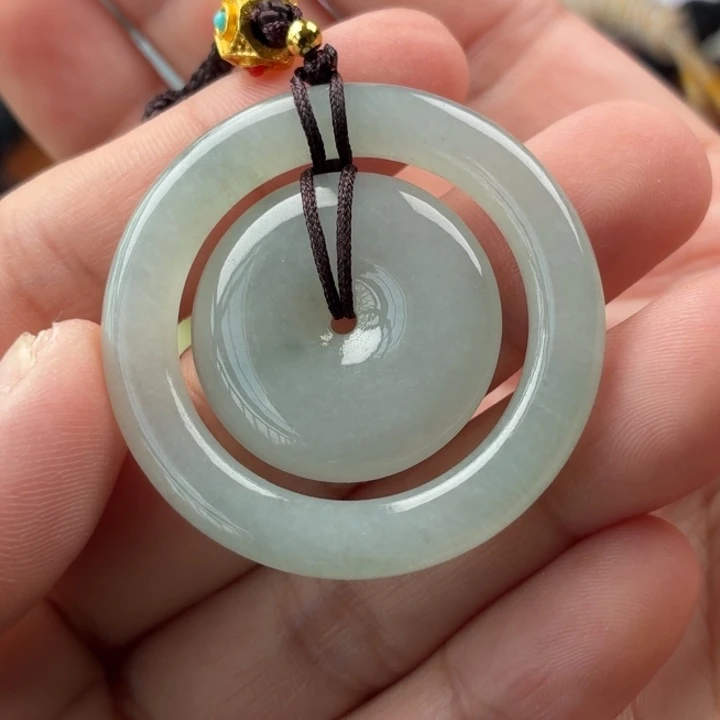 翡翠未镶嵌颈饰天然翡翠a货