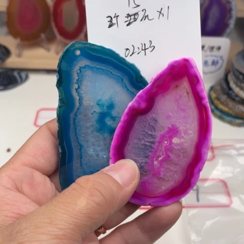 未镶嵌玛瑙/玉髓珠宝奇石美*