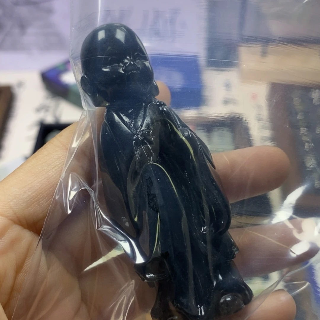 蛇纹石玉颈饰未镶嵌九*丶