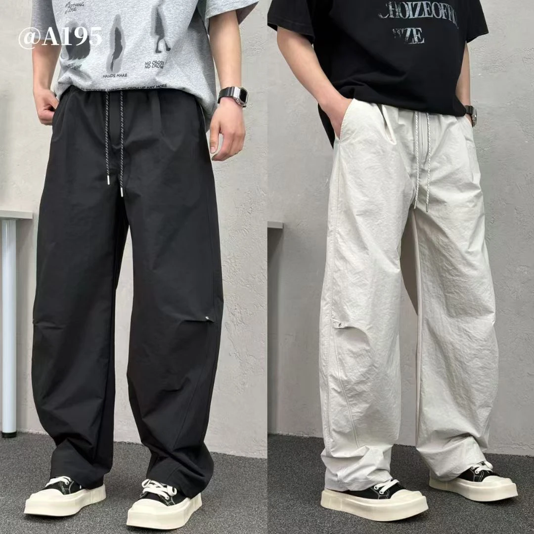 2025年男士新款夏天休闲裤子