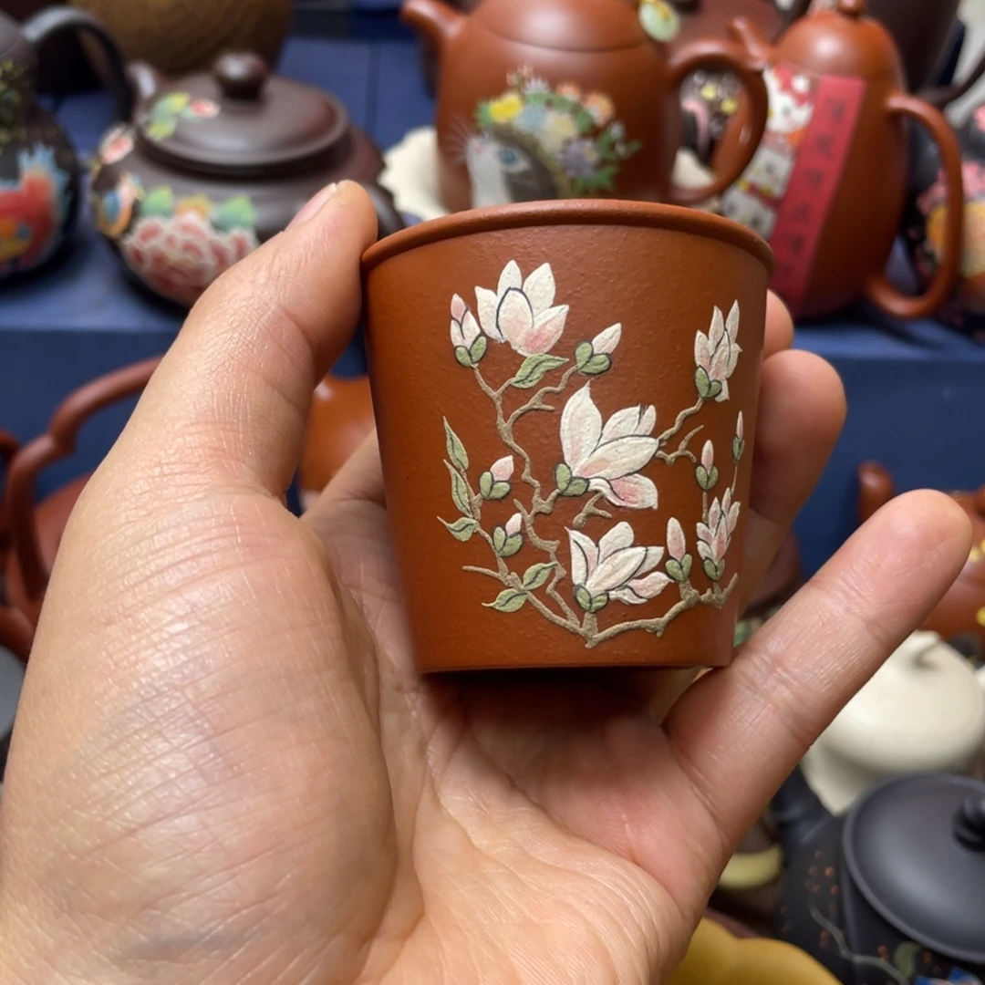 紫砂茶杯紫砂主人杯80cc