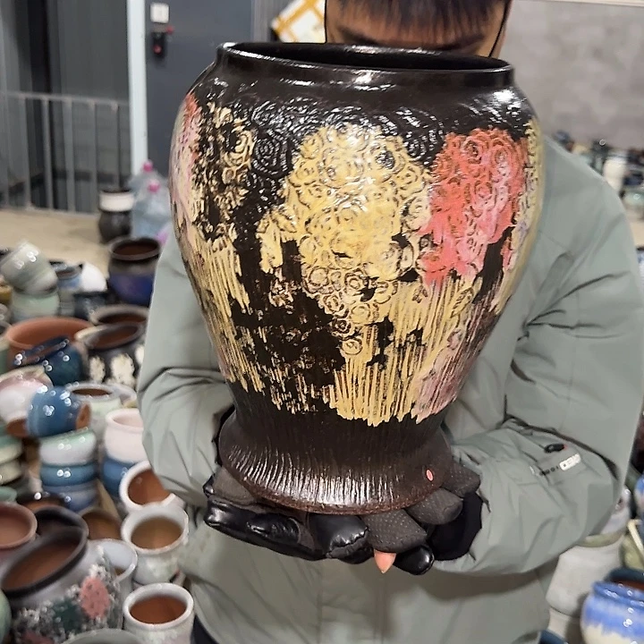 高度28口18肚子25啦啦花盆