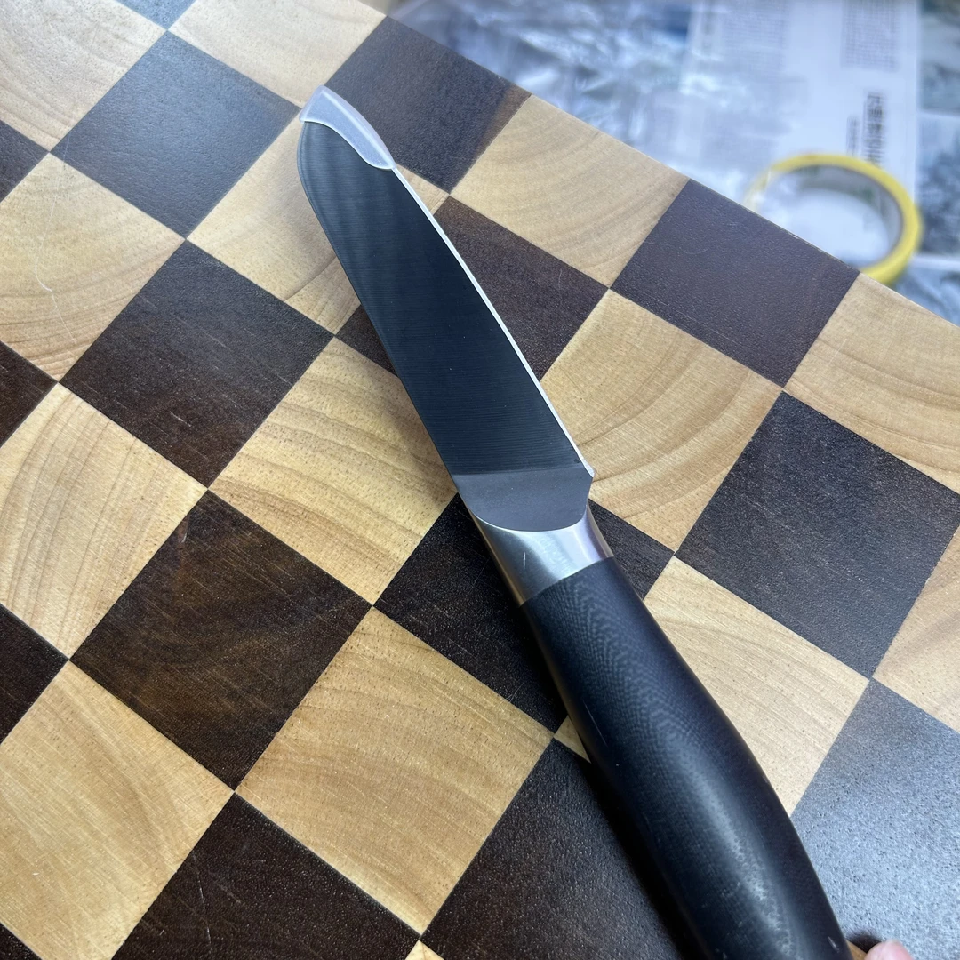 【根据主播指引拍】拾野作家用合金粉末钢黑面钛水果刀果皮刀（专属）