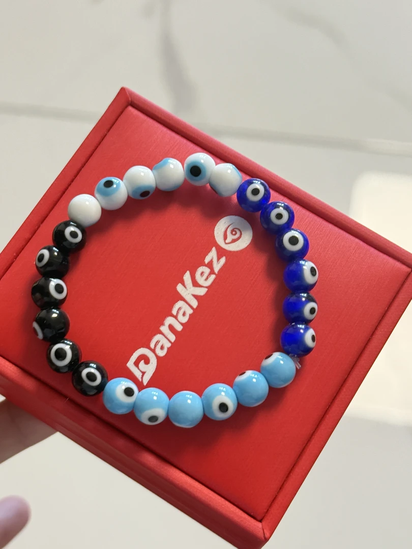 非金属玻璃手链 DanaKez幸运珠子手链不包含礼盒礼袋