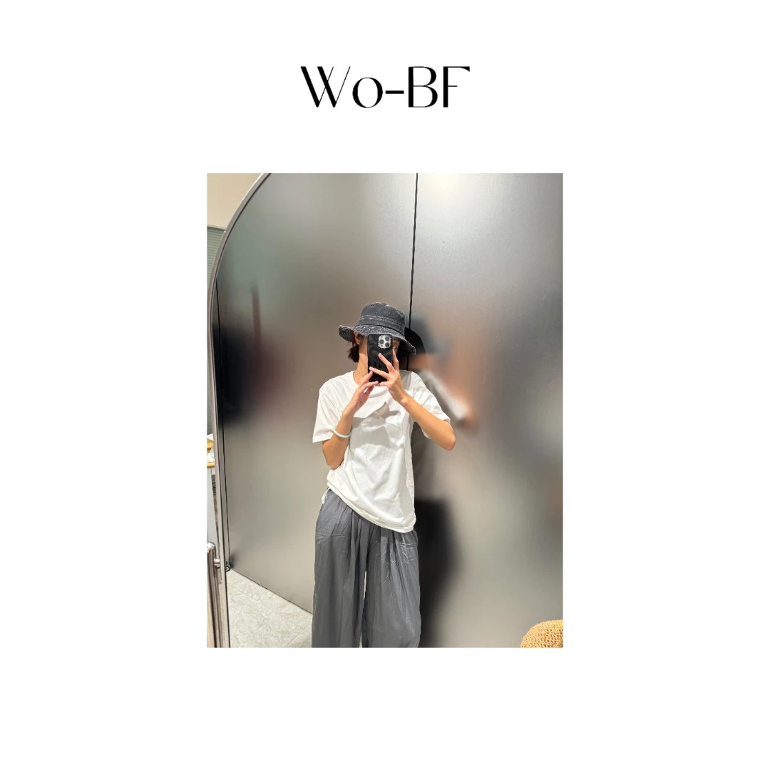 [纯色中版] 短袖T恤 7019休闲百搭简约圆领