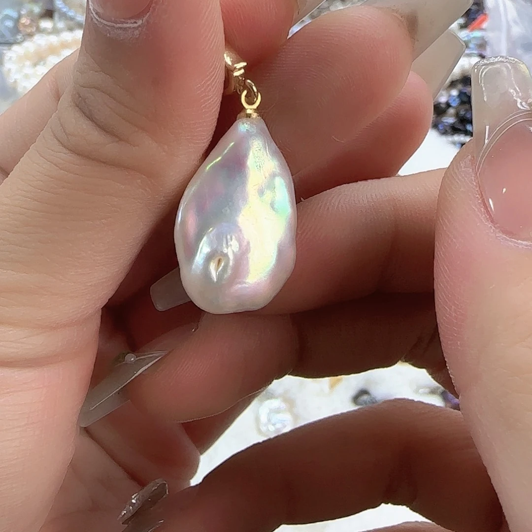 未镶嵌项链定制多样性发货发其一231淡水珍珠