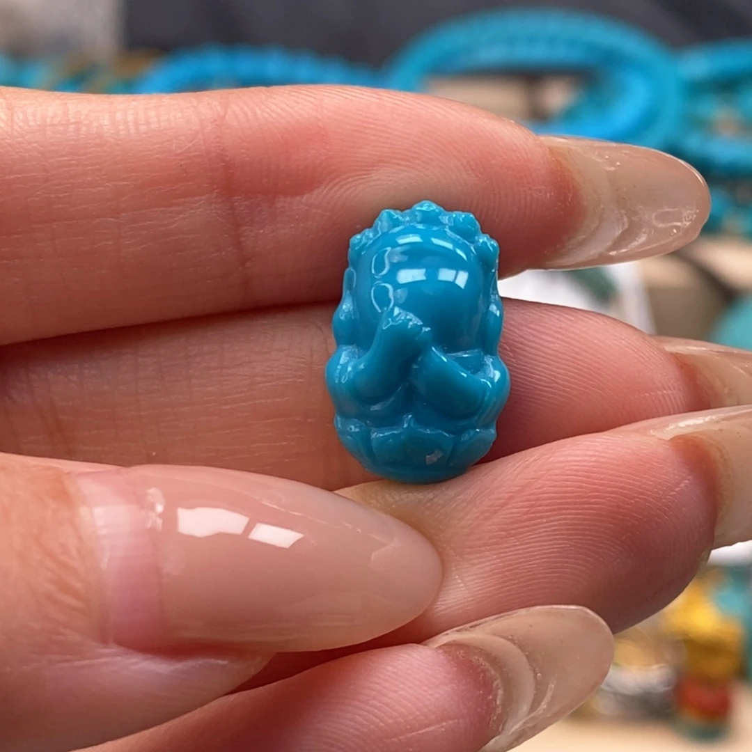 未镶嵌绿松石挂件