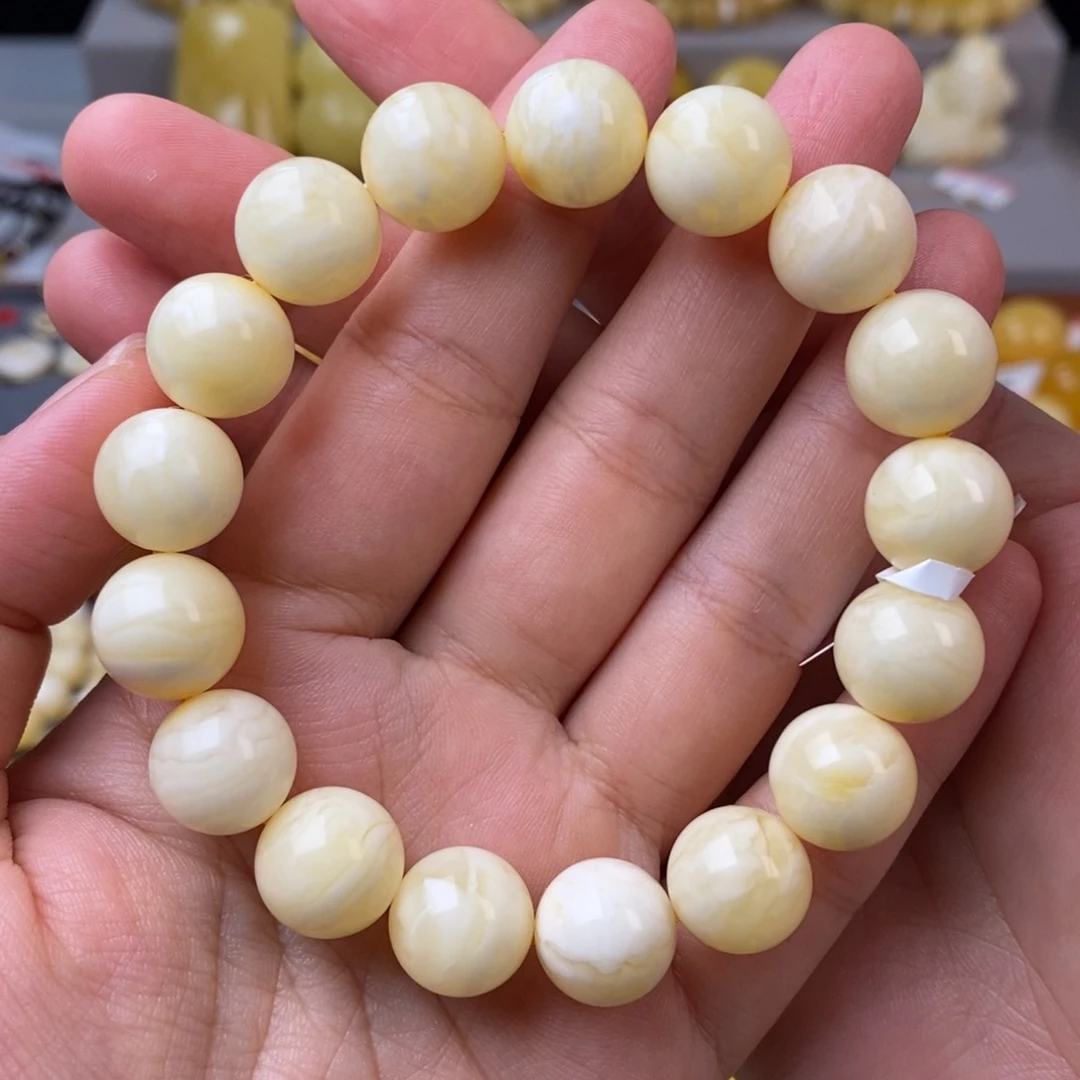 未镶嵌琥珀手链，