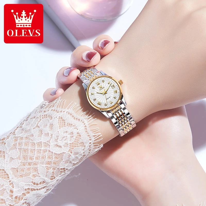 瑞士正品牌女士手表女机械表全自动手表超薄防水轻奢夜光名表女款