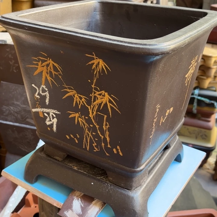 紫砂花盆宜兴紫砂