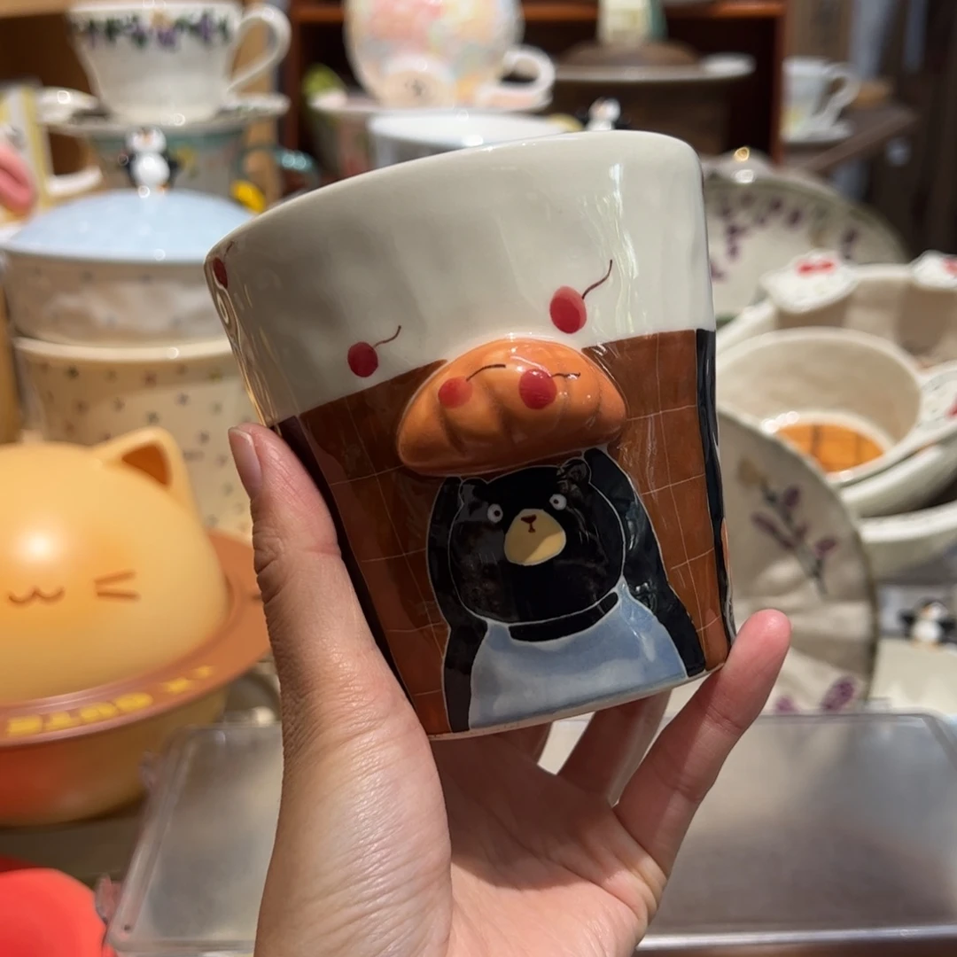 景德镇牛角包手握杯