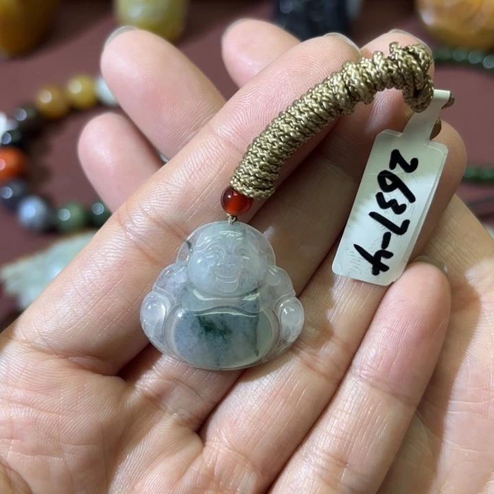 翡翠未镶嵌挂件吊坠