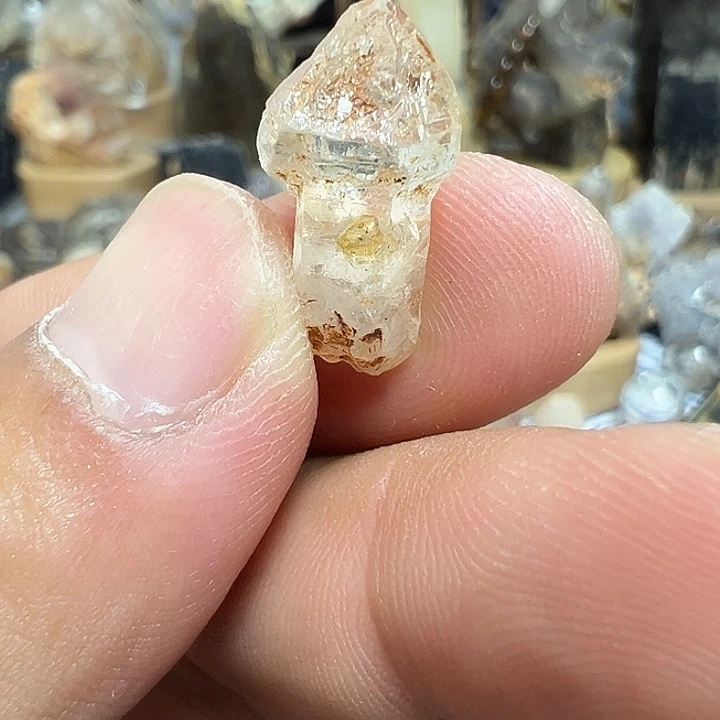 水晶珠宝半成品未镶嵌喷*酱