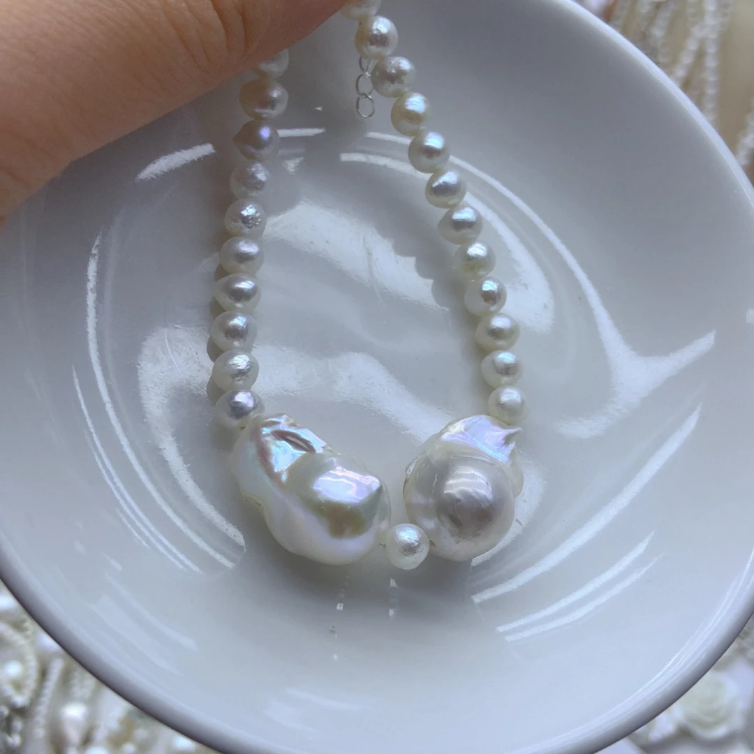 未镶嵌耳饰淡水珍珠