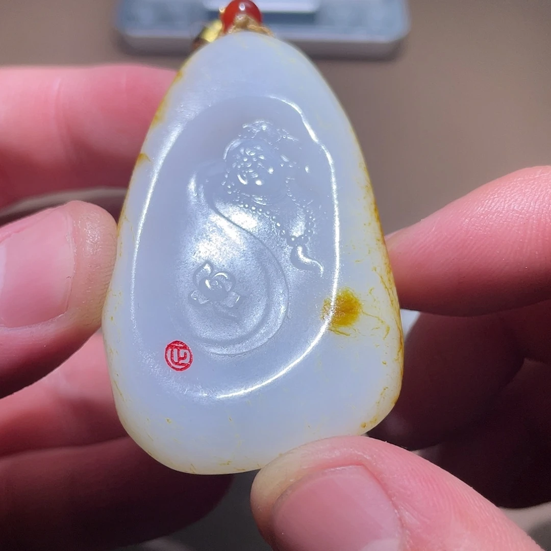 和田玉颈饰未镶嵌Z6