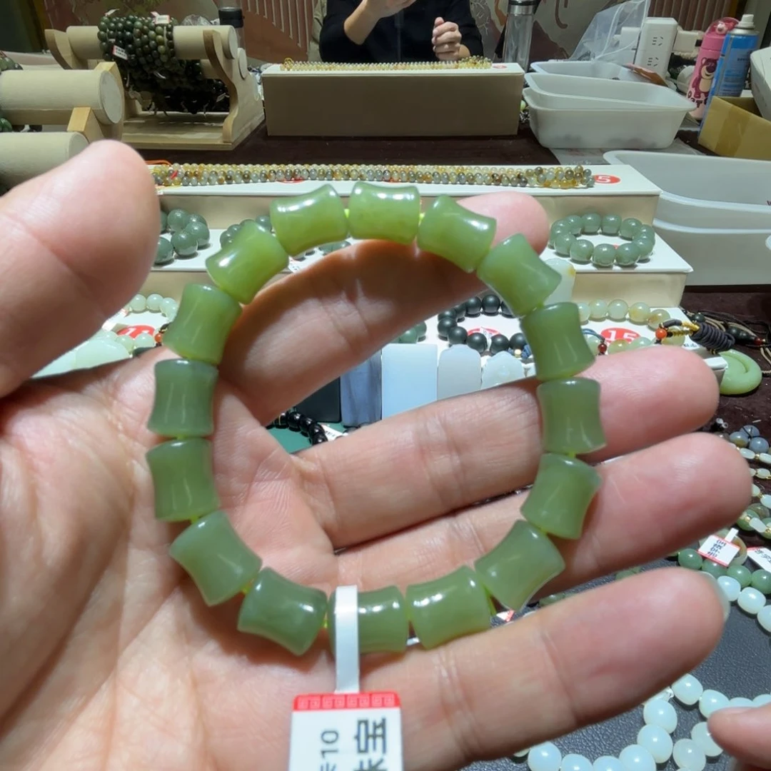 和田玉手链未镶嵌