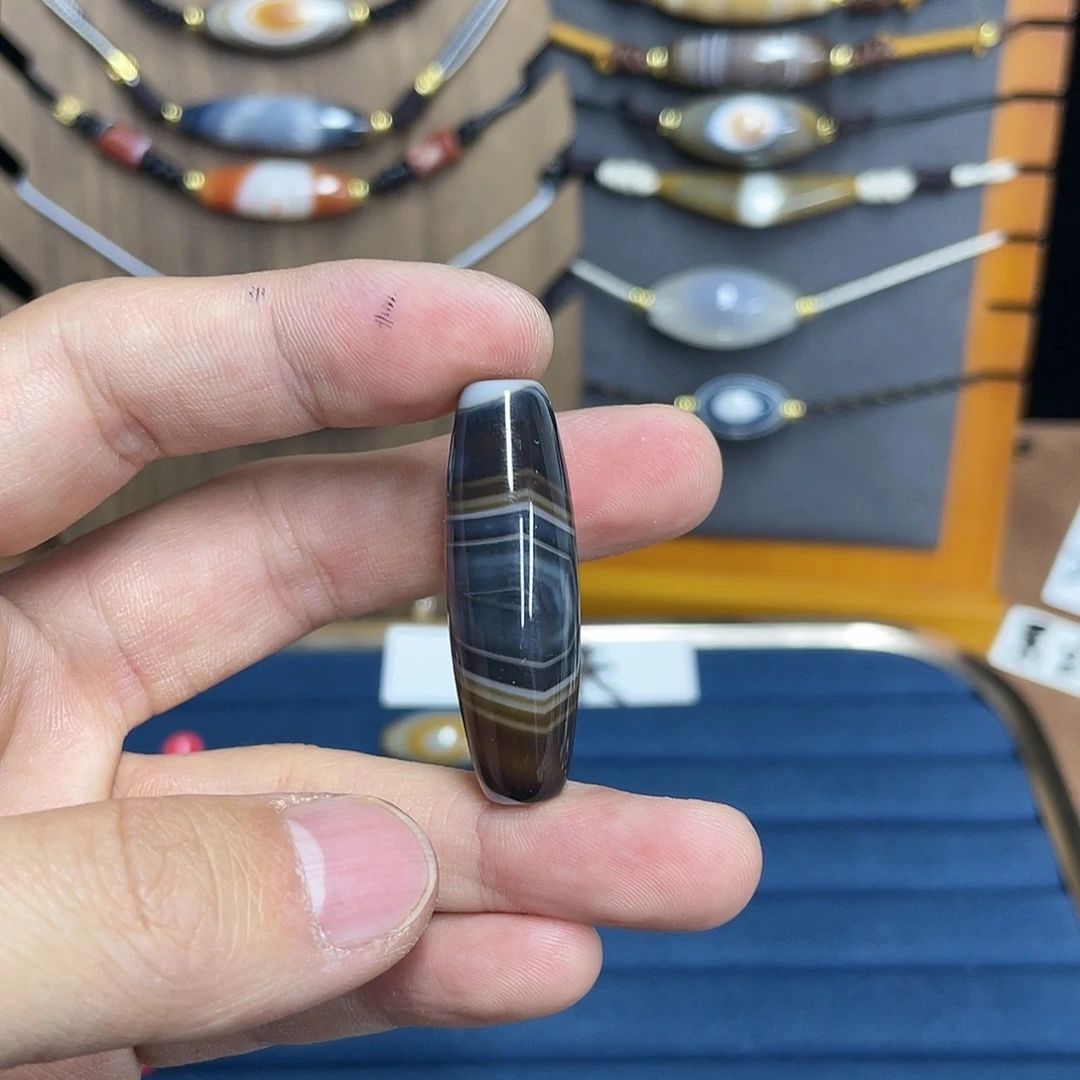 沐***）玛瑙/玉髓合金颈饰