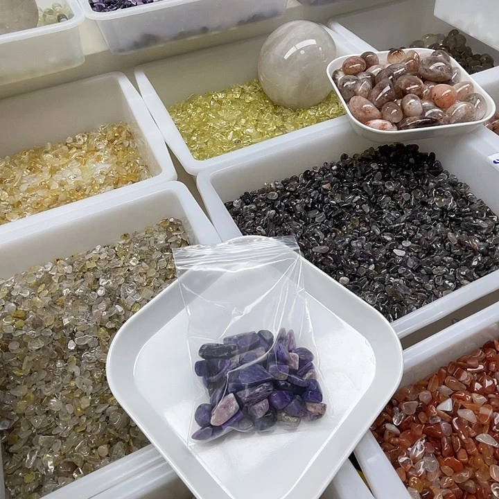 果***儿水晶珠宝半成品未镶嵌