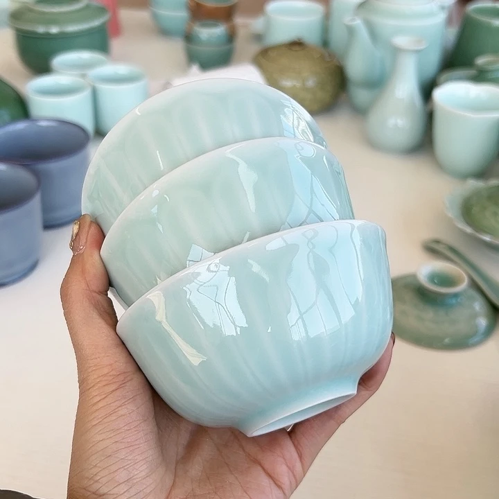 小米茶器龙泉青瓷