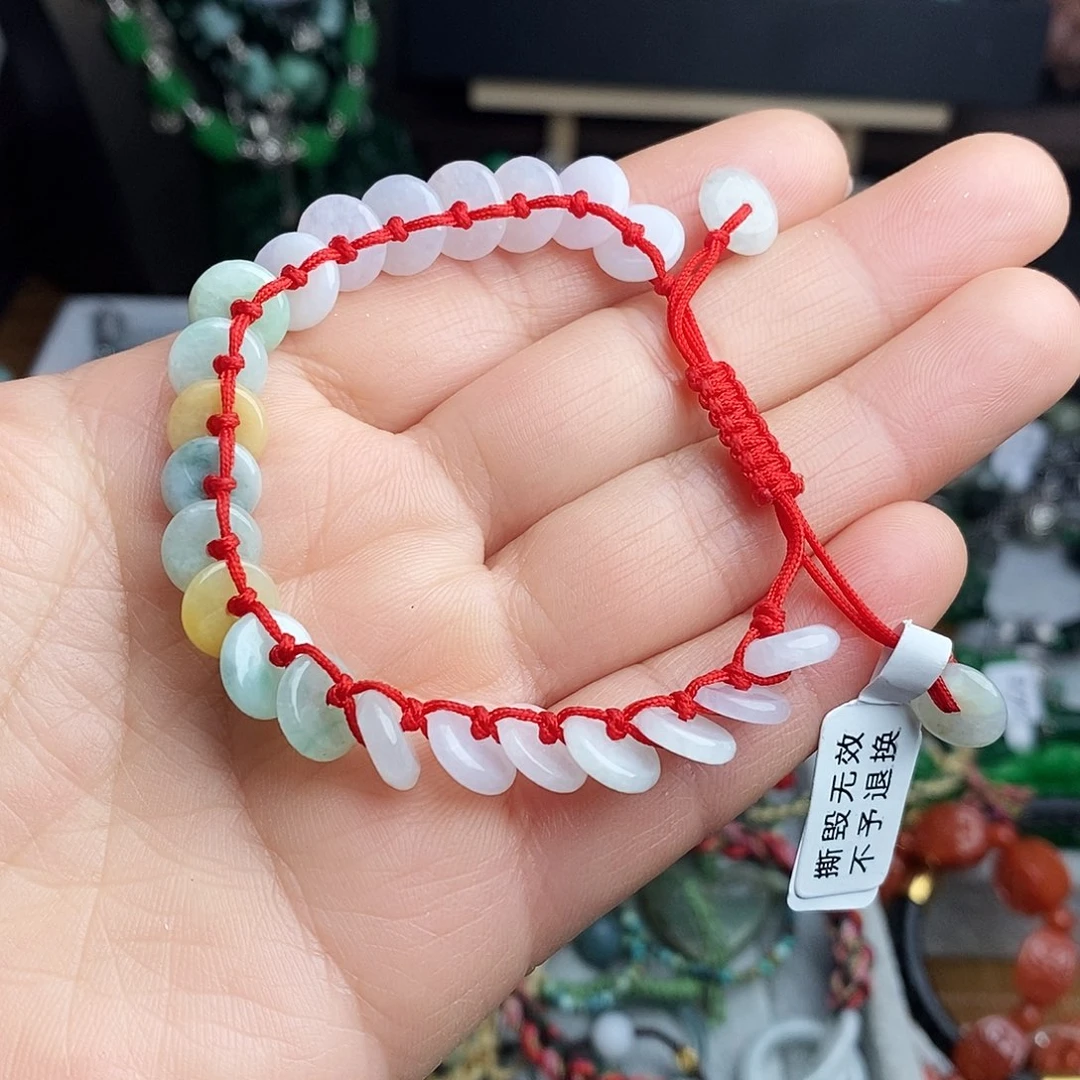 翡翠未镶嵌手链39