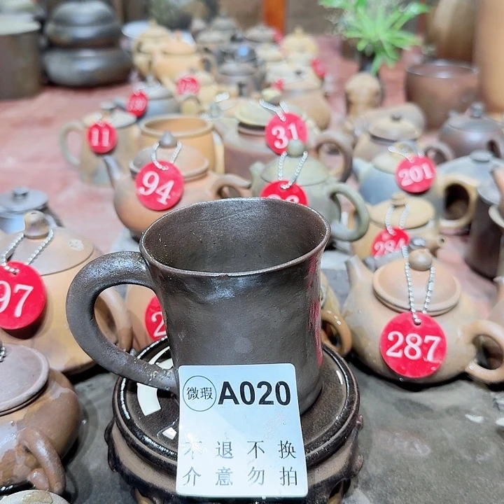 茶壶紫砂坭兴陶柴烧