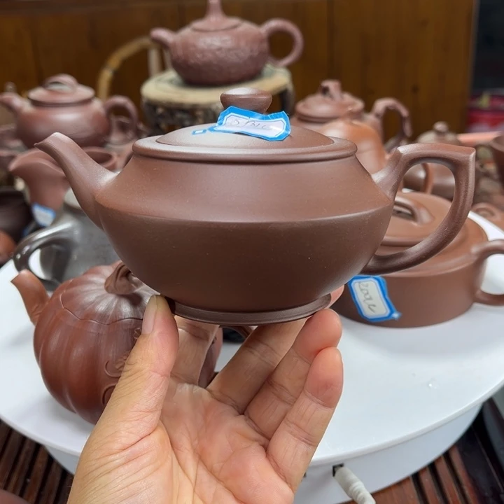 紫砂茶壶紫砂花茶
