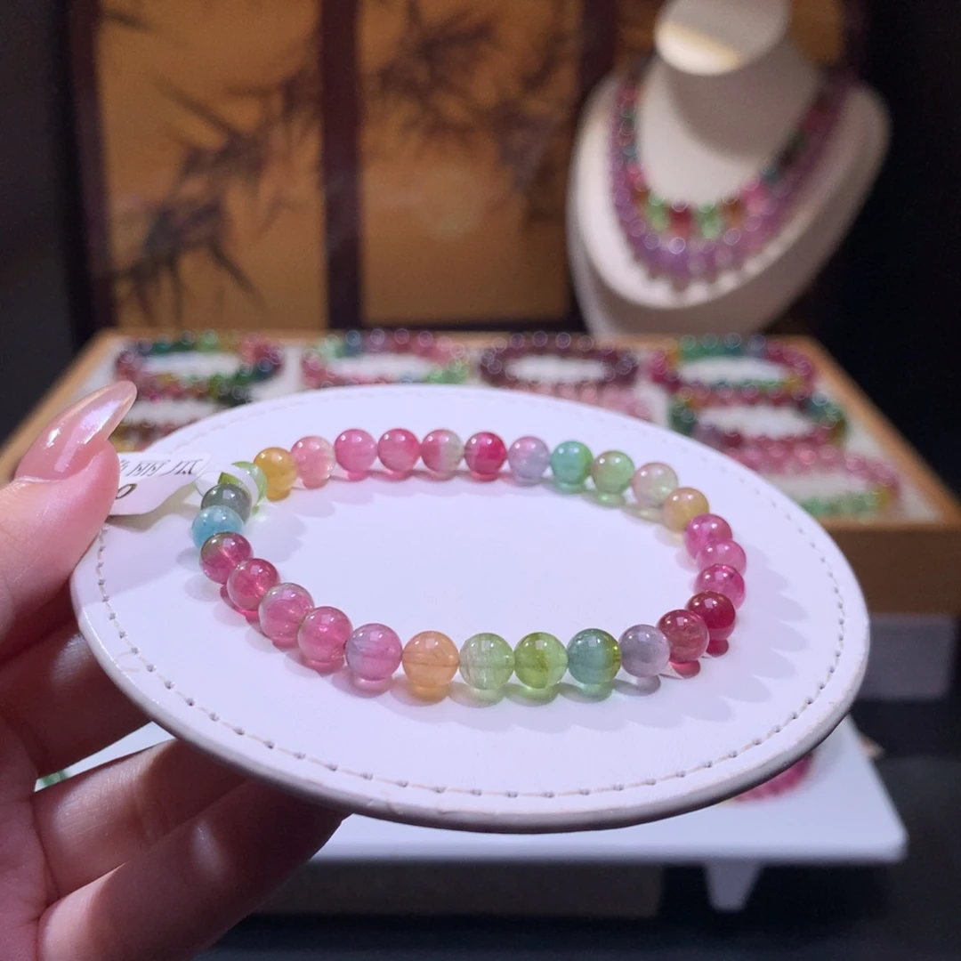 未镶嵌手链碧玺碧玺