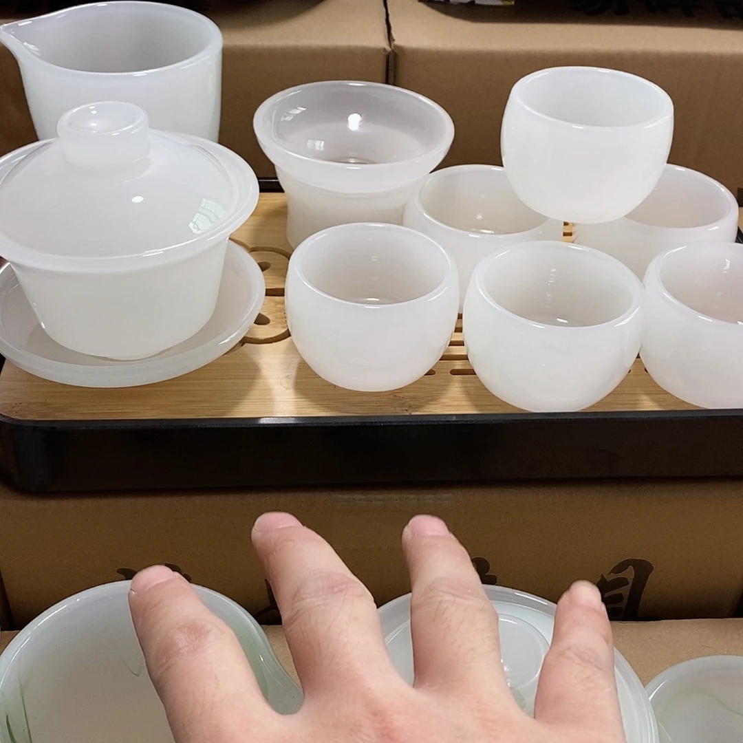 杯高端琉璃茶具 无礼盒无茶盘