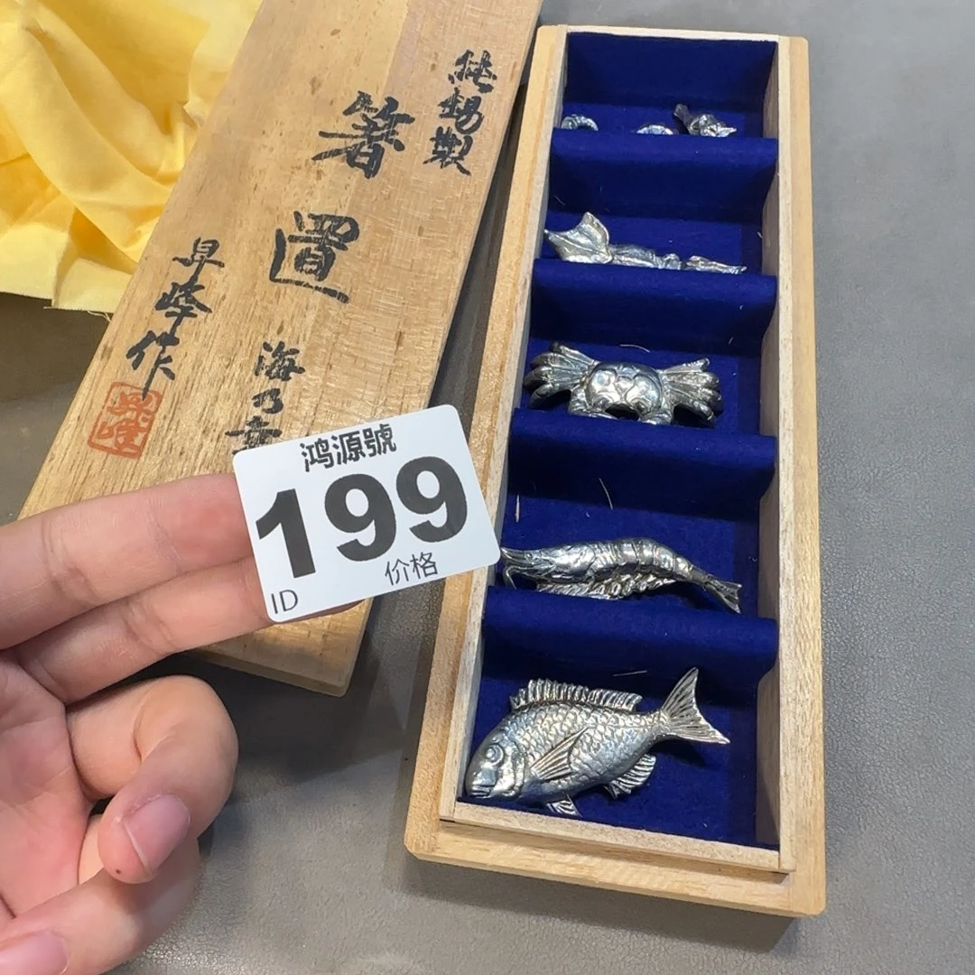 用***7锡中古美术装饰工艺品