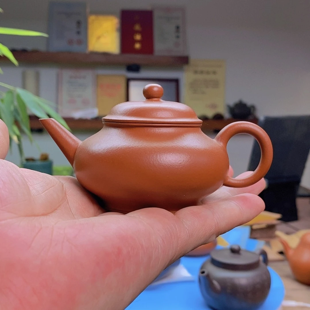 【闪购商品】茶壶朱泥贡局水平:120CC裴顺良:国高工