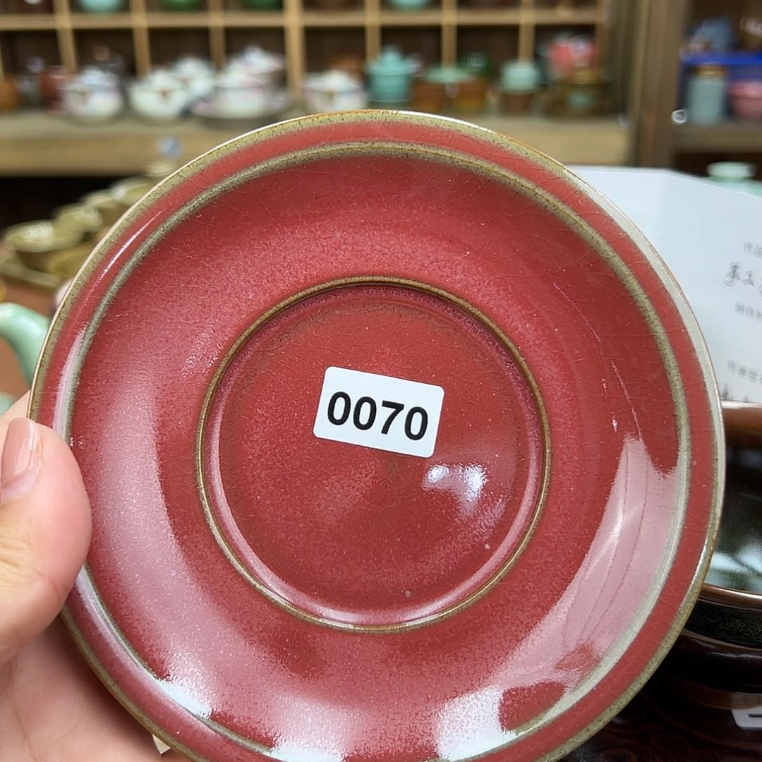 龙泉敬悦青瓷品茗杯微瑕