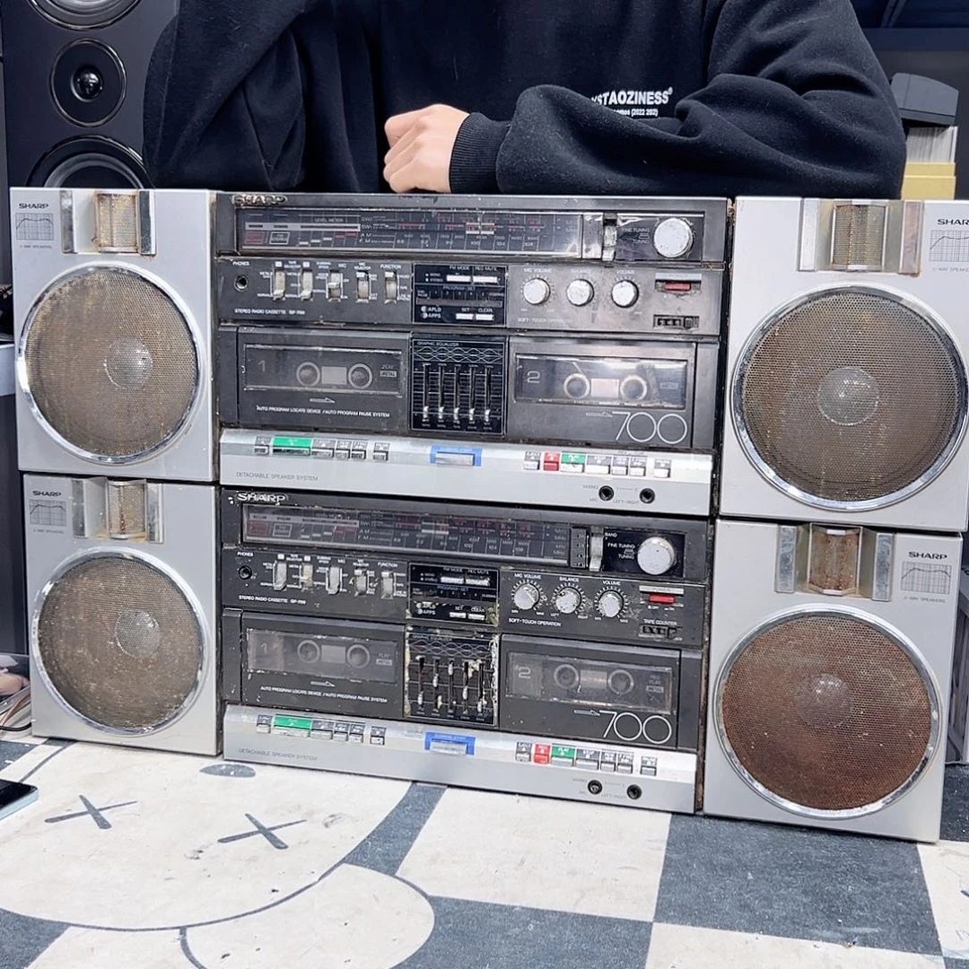 8新夏普700收录机配件机二手不包邮