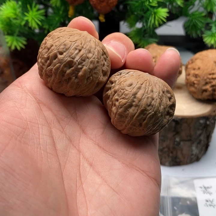 文玩核桃把件34全品铁锤