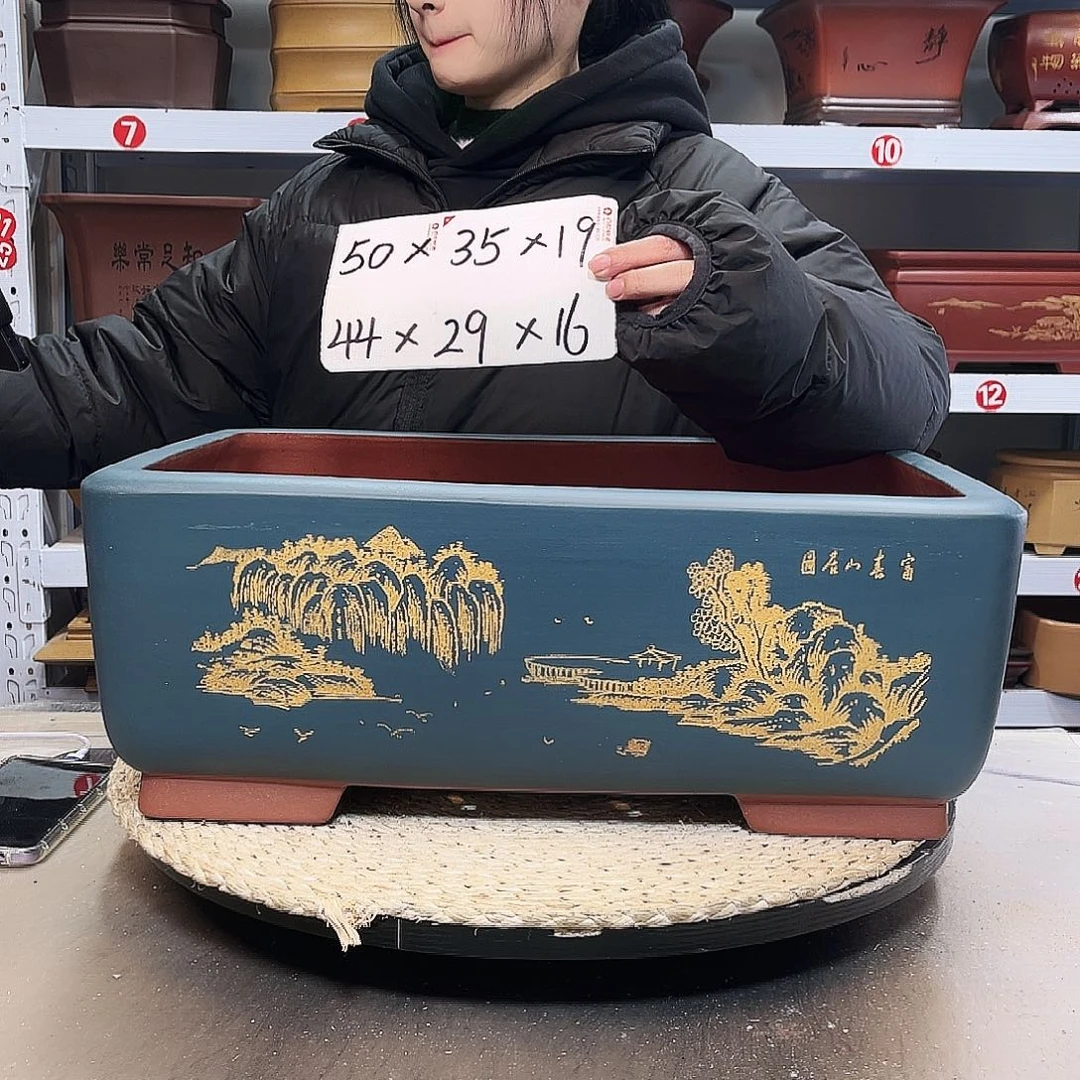 紫砂花盆紫砂花盆