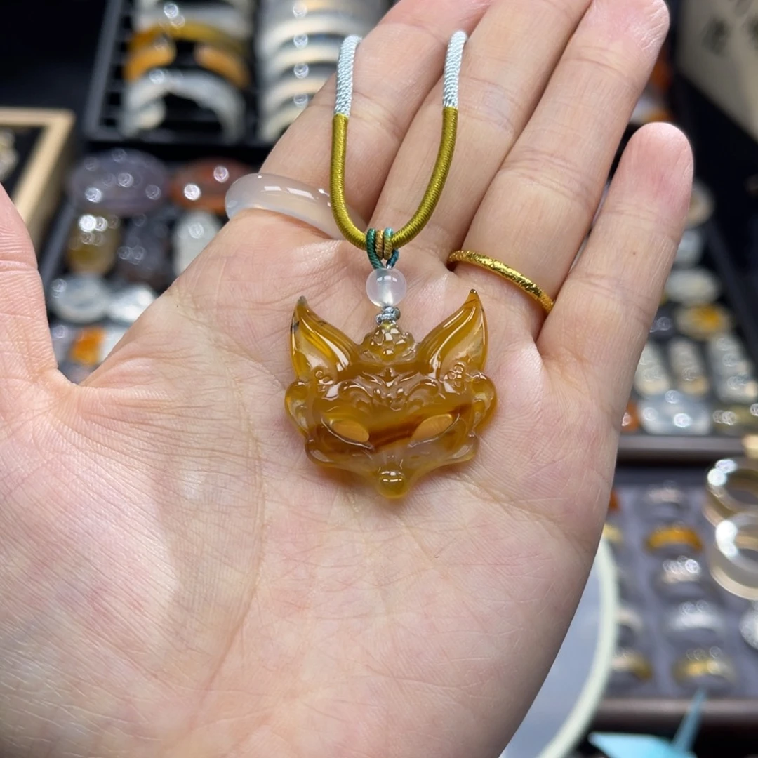 玛瑙/玉髓未镶嵌颈饰