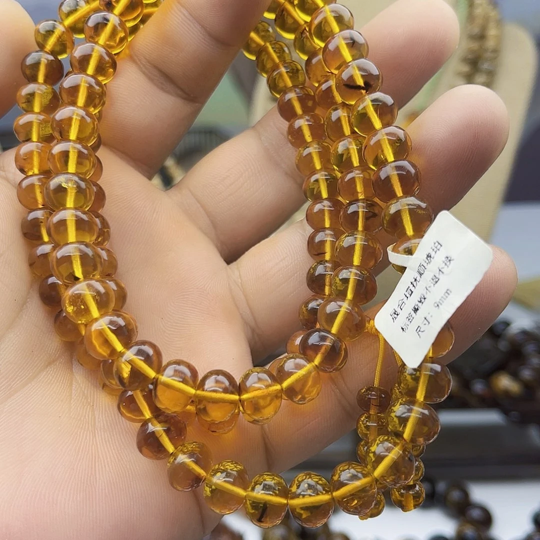 未镶嵌琥珀裸石抚顺琥珀9