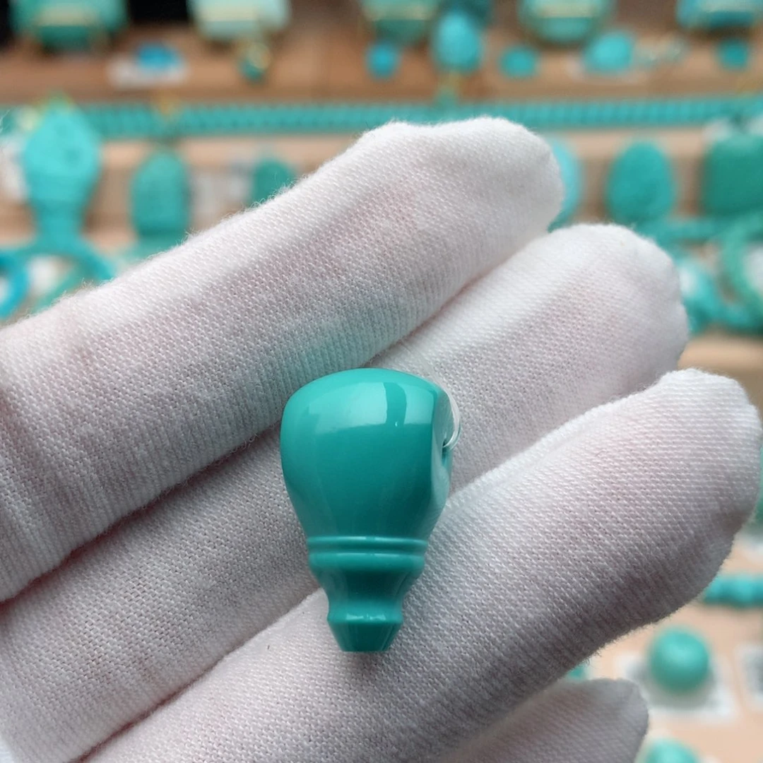 绿松石未镶嵌珠宝奇石12.5mm