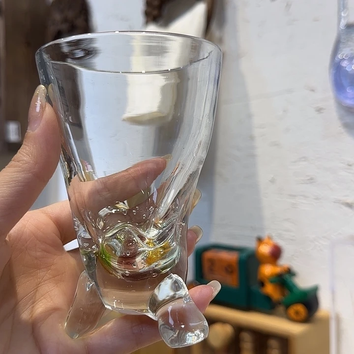 手工艺品钧瓷茶道玻璃杯29500000000000000