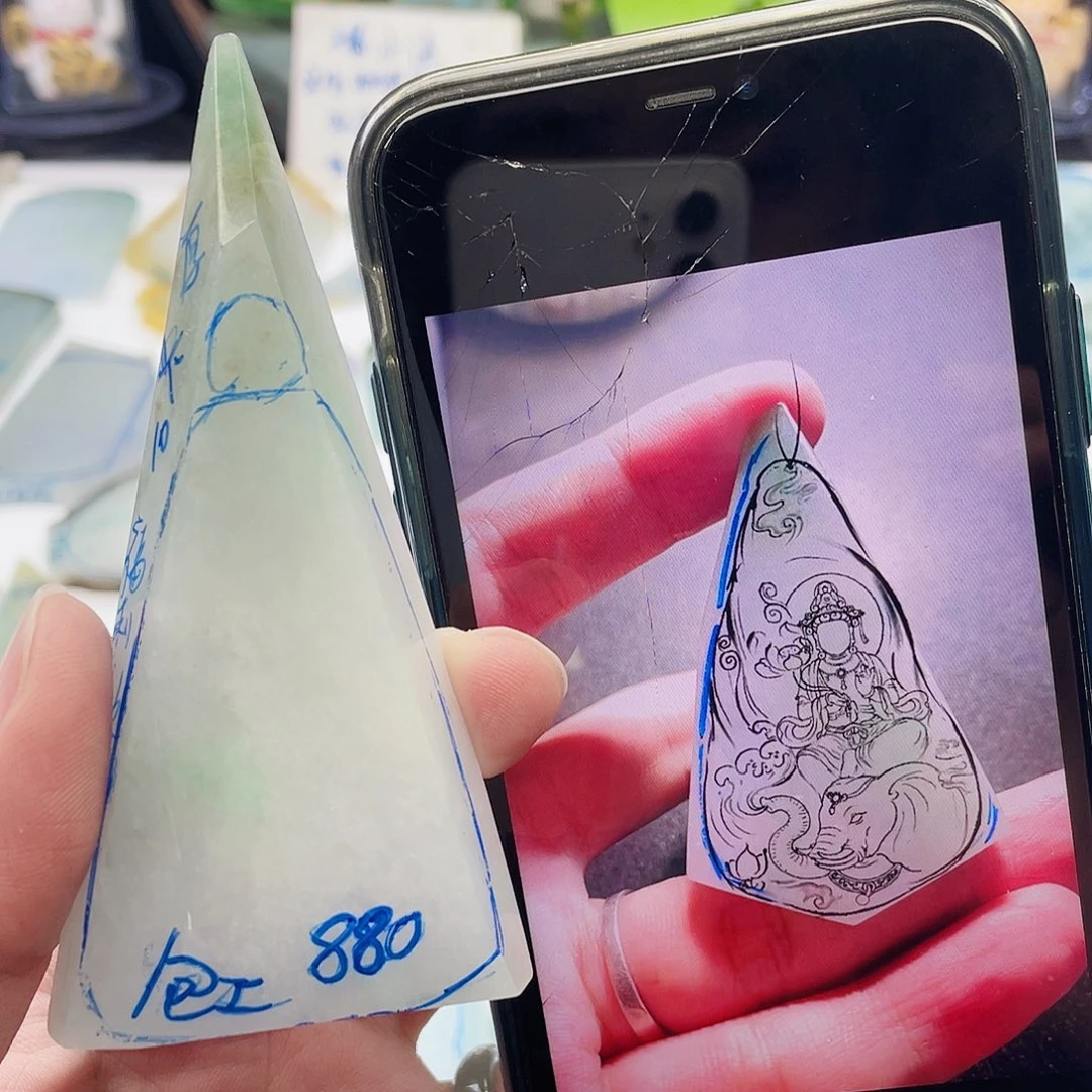 未镶嵌定制翡翠定制