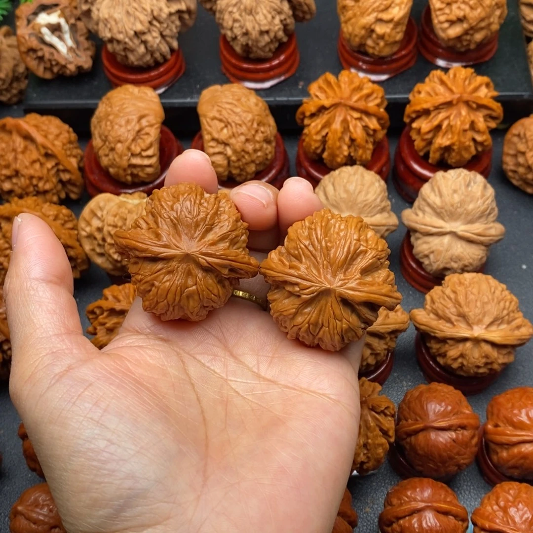 把件文玩核桃42磨盘