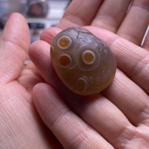 玛瑙吊坠未镶嵌玛瑙手把件