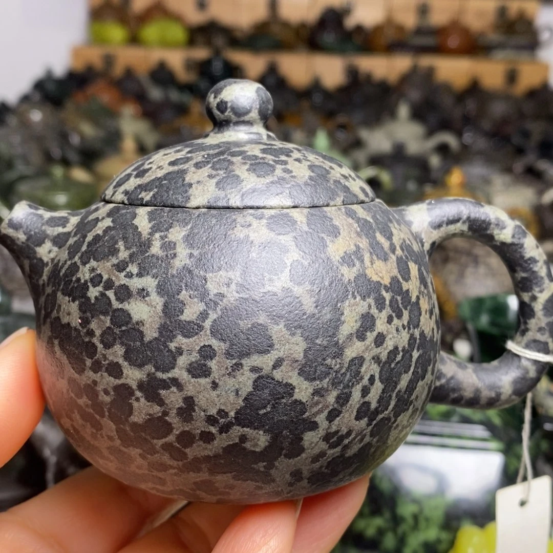 冰碛岩豹纹西施壶200cc