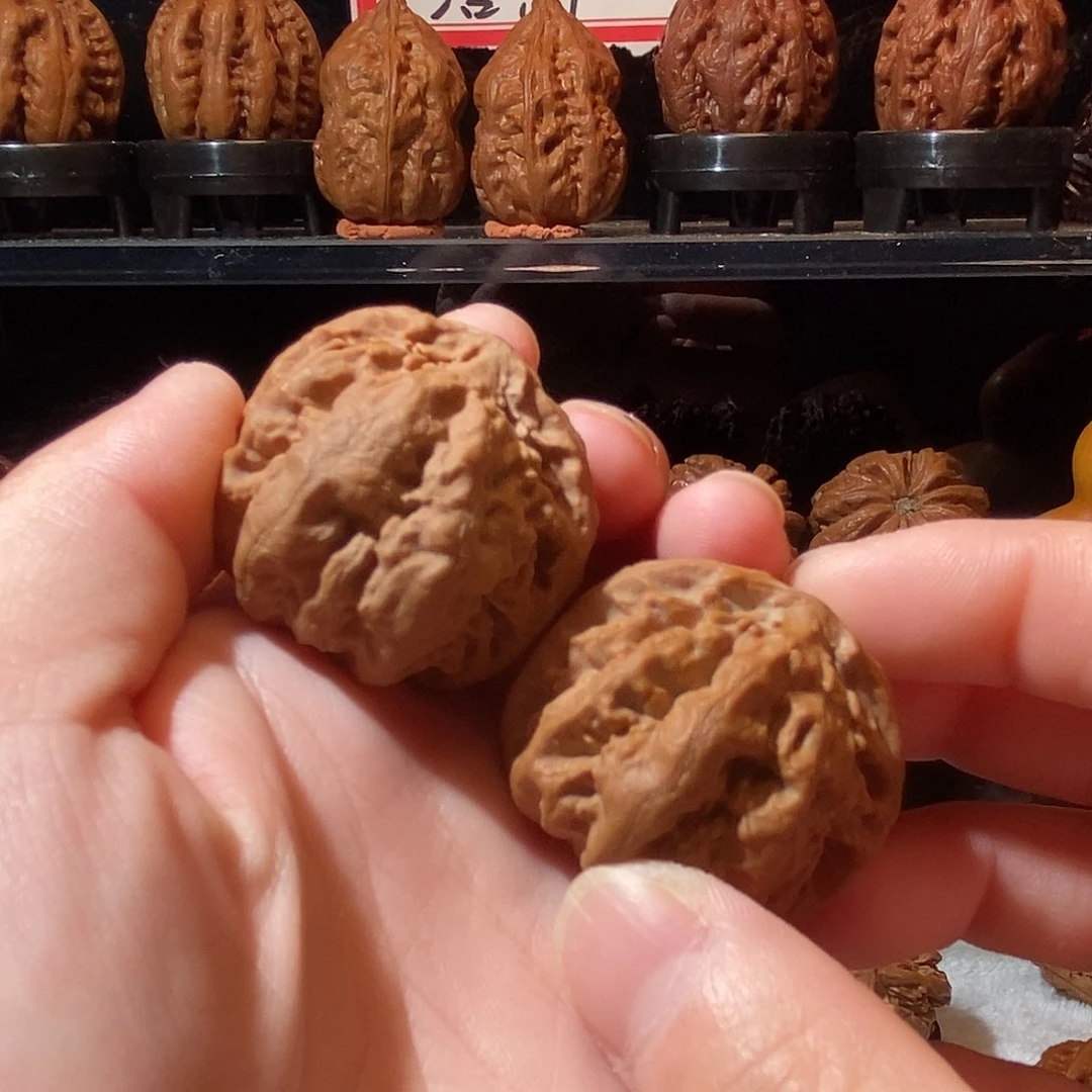 把件文玩核桃金馒头
