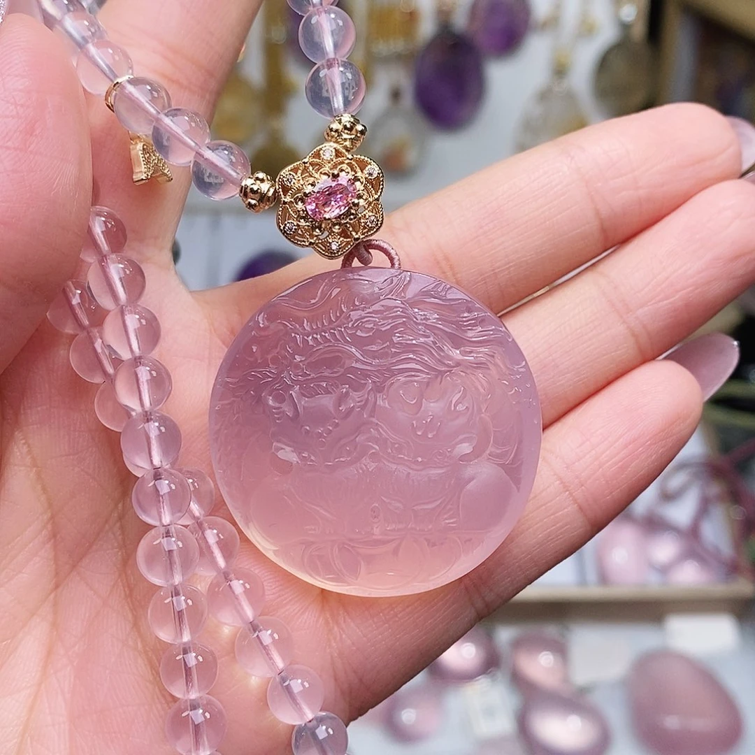 未镶嵌吊坠(赠链)水晶