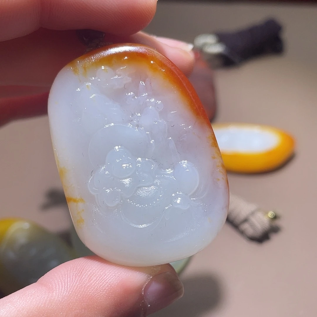 和田玉颈饰未镶嵌Z6